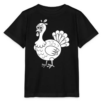 turkey - Stanley/Stella MINI CREATOR Kids’ T-Shirt - black - Front - Mikhail (115cm)