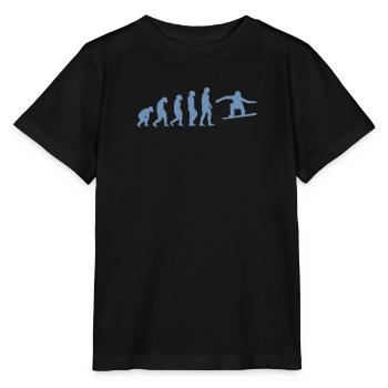 Idées cadeaux snowboarder - T-shirt bio MINI CREATOR Stanley/Stella Enfant - noir - Devant - Mikhail (115cm)