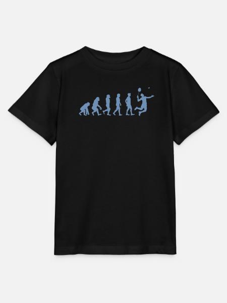Badminton Evolution Geschenk - Stanley/Stella Kinder T-Shirt MINI CREATOR - Schwarz