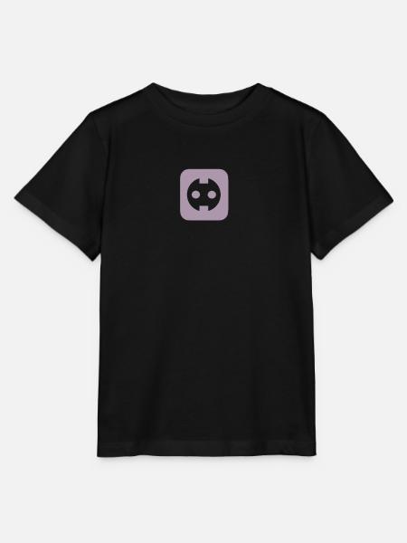 Steckdose - Stanley/Stella Kinder T-Shirt MINI CREATOR  - Schwarz