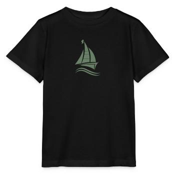 Voilier Licence voile - T-shirt bio MINI CREATOR Stanley/Stella Enfant - noir - Devant - Mikhail (115cm)