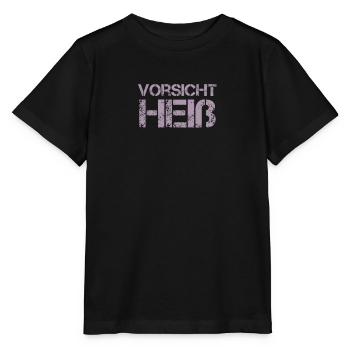 vorsicht heiss - Stanley/Stella Kinder T-Shirt MINI CREATOR  - Schwarz - Vorne - Mikhail (115cm)