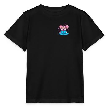 Lire Bookworm Pocket Design Mouse - T-shirt bio MINI CREATOR Stanley/Stella Enfant - noir - Devant - Mikhail (115cm)