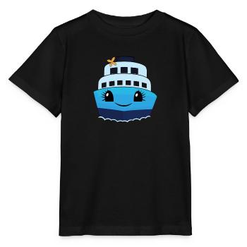 Croisière Bateau de croisière Femmes - T-shirt bio MINI CREATOR Stanley/Stella Enfant - noir - Devant - Mikhail (115cm)