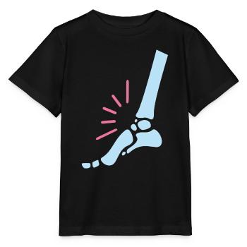 Foot pain - Stanley/Stella MINI CREATOR Kids’ T-Shirt - black - Front - Mikhail (115cm)