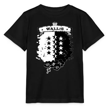 Valais - T-shirt bio MINI CREATOR Stanley/Stella Enfant - noir - Devant - Mikhail (115cm)