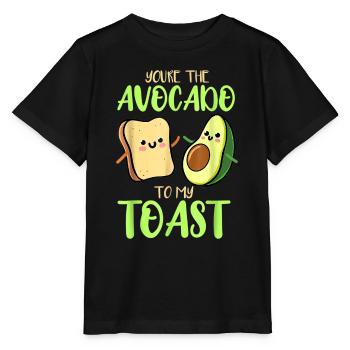 Avocado Trend 2021 - Youre the Avocado to my Toast - T-shirt bio MINI CREATOR Stanley/Stella Enfant - noir - Devant - Mikhail (115cm)