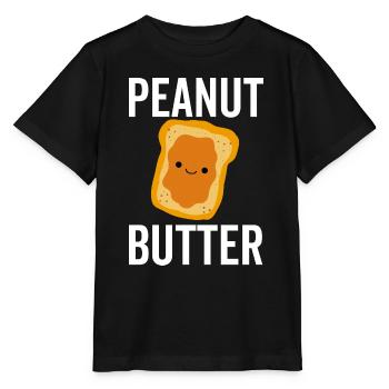 Peanut Butter - Stanley/Stella MINI CREATOR Kids’ T-Shirt - black - Front - Mikhail (115cm)