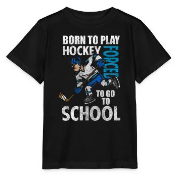 Hockey sur glace Hockey sur glace Masque Goal - T-shirt bio MINI CREATOR Stanley/Stella Enfant - noir - Devant - Mikhail (115cm)