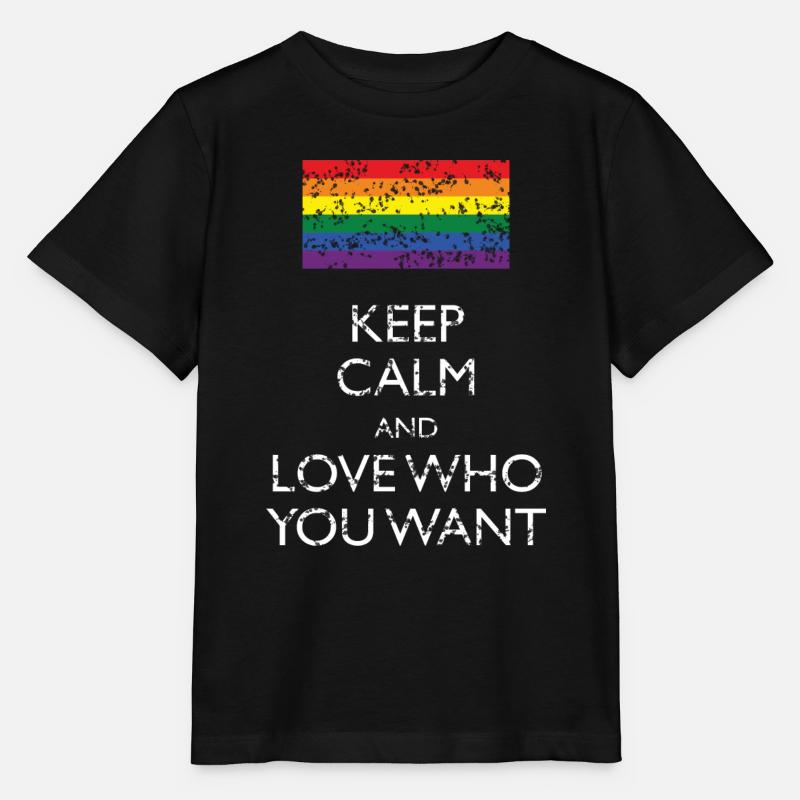 Gay Pride - T-shirt bio MINI CREATOR Stanley/Stella Enfant - noir