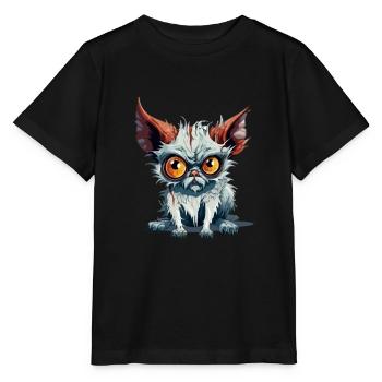 Ougo the streum - Stanley/Stella MINI CREATOR Kids’ T-Shirt - black - Front - Mikhail (115cm)