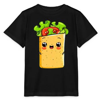 Bande dessinée drôle - T-shirt bio MINI CREATOR Stanley/Stella Enfant - noir - Devant - Mikhail (115cm)