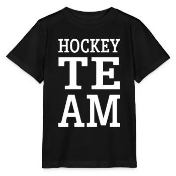 Hockey Team - Stanley/Stella MINI CREATOR Kids’ T-Shirt - black - Front - Mikhail (115cm)