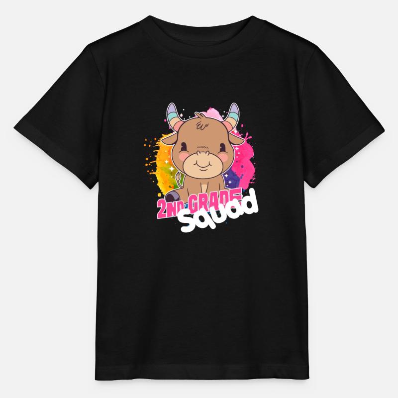 2nd Grade Squad, Second Grader - Stanley/Stella Kinder T-Shirt MINI CREATOR  - Schwarz