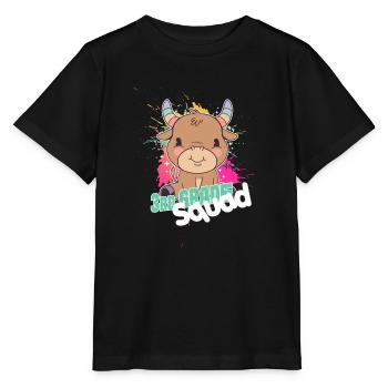 Finally 3rd Grade, Second Grader - Stanley/Stella MINI CREATOR Kids’ T-Shirt - black - Front - Mikhail (115cm)