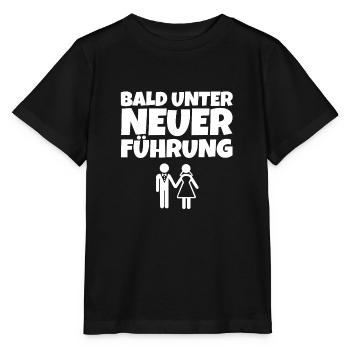 Bald unter neuer Führung Junggesellenabschied crew - Stanley/Stella Kinder T-Shirt MINI CREATOR  - Schwarz - Vorne - Mikhail (115cm)
