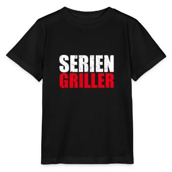Gril en série grillades grill maître viande - T-shirt bio MINI CREATOR Stanley/Stella Enfant - noir - Devant - Mikhail (115cm)