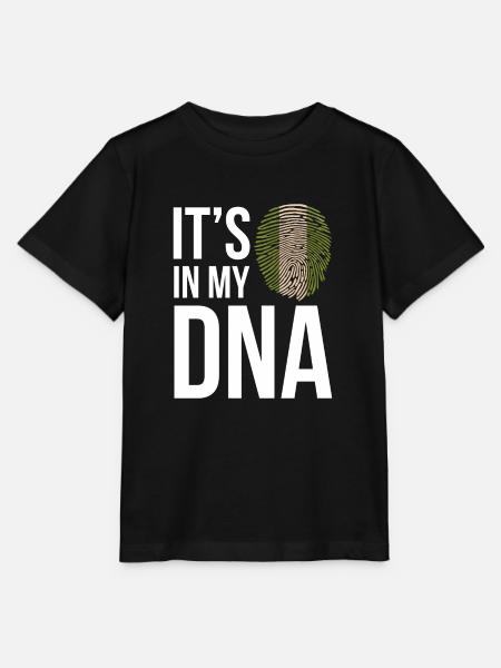 It's in my DNA Fingerabdruck Nigeria Nigerianer - Stanley/Stella Kinder T-Shirt MINI CREATOR  - Schwarz