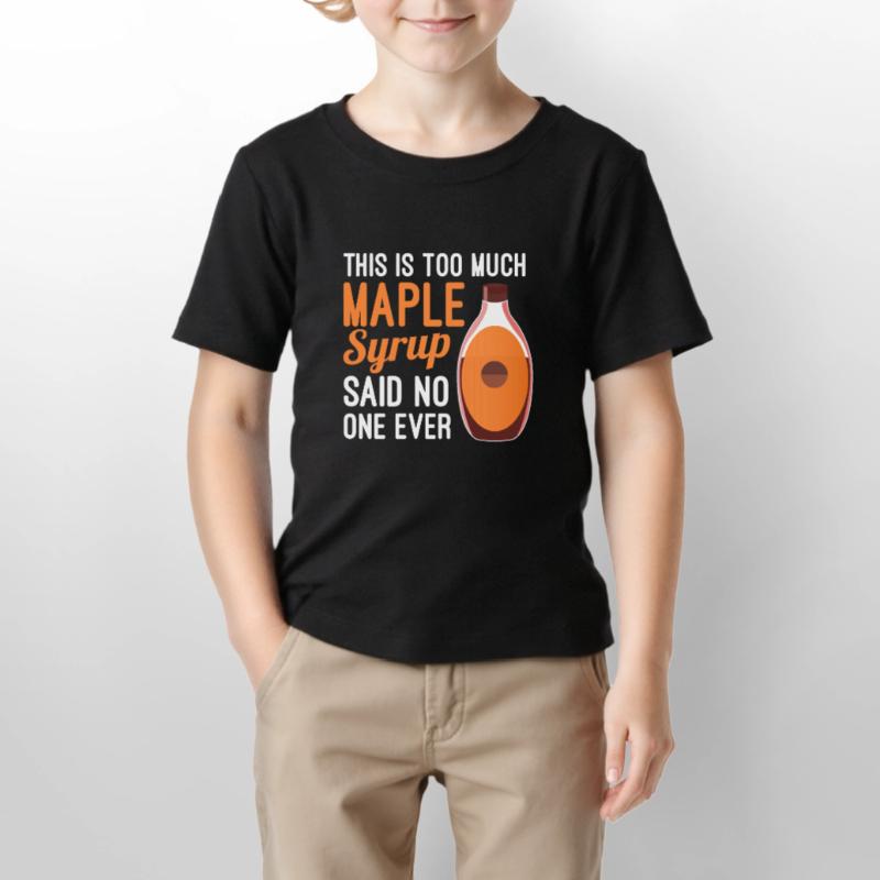 Sirop d'érable Canada Sirop Sirop d'érable Canada T-shirt bio MINI CREATOR Stanley/Stella Enfant