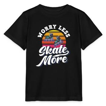 Fille en ligne patins à roulettes patinage à roulettes - T-shirt bio MINI CREATOR Stanley/Stella Enfant - noir - Devant - Mikhail (115cm)