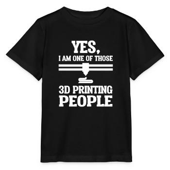 3D Printer Plastic Print Printer Bastler Hobby - Stanley/Stella MINI CREATOR Kids’ T-Shirt - black - Front - Mikhail (115cm)