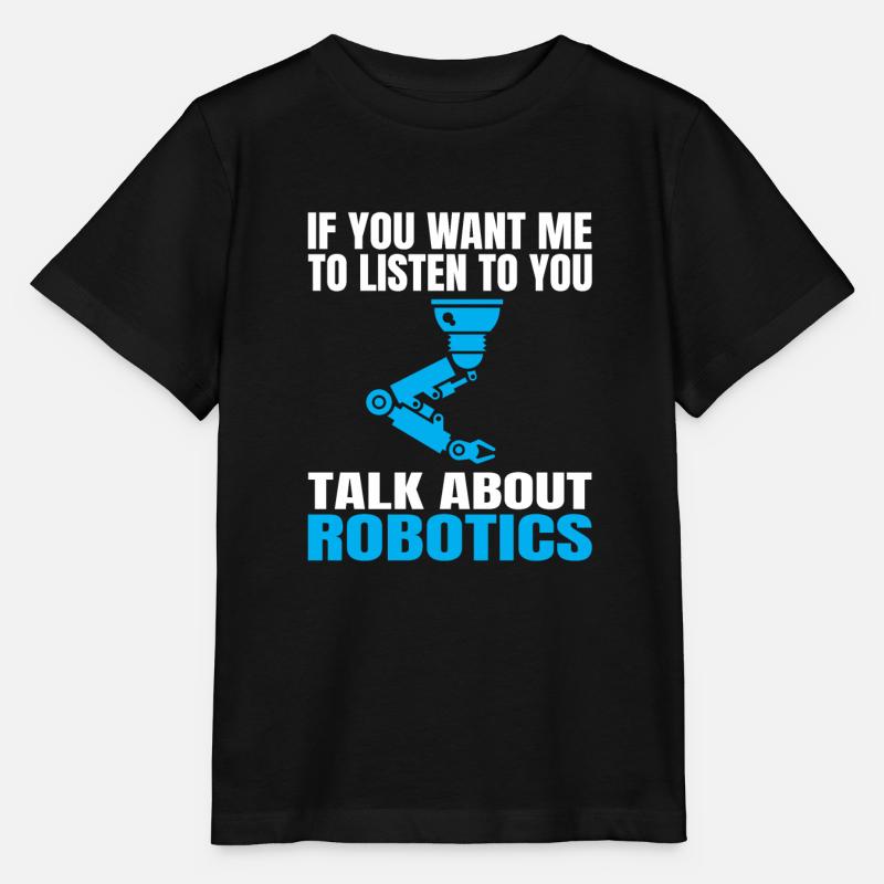 Robotics Robotics Robotique robotique construire robotique - T-shirt bio MINI CREATOR Stanley/Stella Enfant - noir