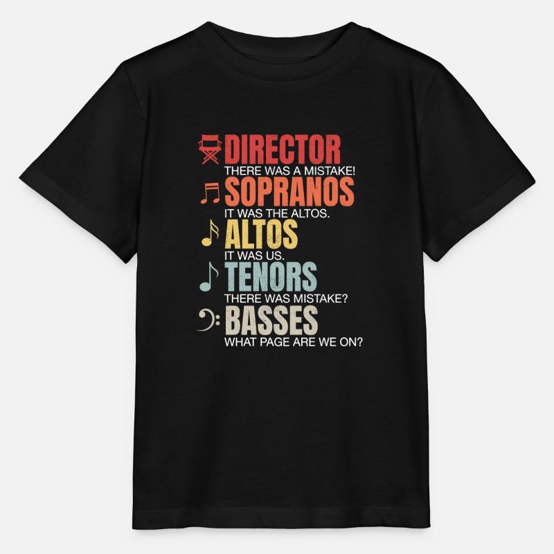 Musikdirektor Musik Chorleiter Dirigent Orchester - Stanley/Stella Kinder T-Shirt MINI CREATOR - Schwarz