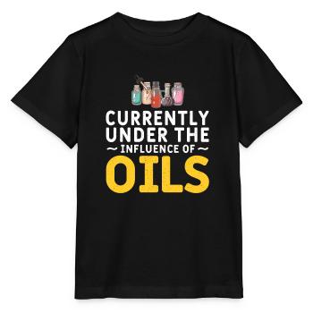 Huiles essentielles Huiles essentielles Huile de guérison - T-shirt bio MINI CREATOR Stanley/Stella Enfant - noir - Devant - Mikhail (115cm)