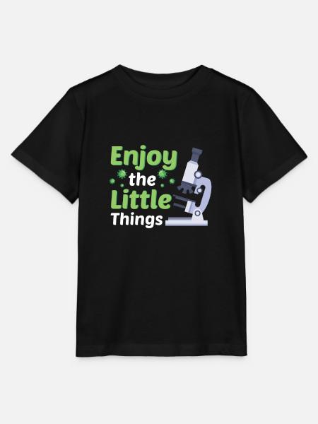 Microbiologie biologie Étudiant Biologiste laboratoire - T-shirt bio MINI CREATOR Stanley/Stella Enfant - noir