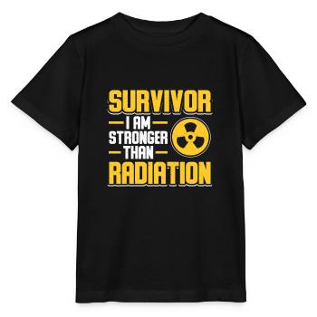 Chimiothérapie chimio cancer Radiologie Radiologie - T-shirt bio MINI CREATOR Stanley/Stella Enfant - noir - Devant - Mikhail (115cm)