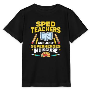 Special Education Special Education Teacher School - Stanley/Stella MINI CREATOR Kids’ T-Shirt - black - Front - Mikhail (115cm)