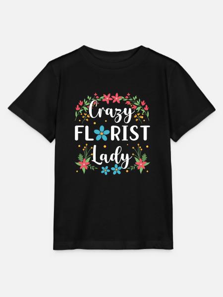 Blumen Gärtner Florist Floristik Floristin Blume - Stanley/Stella Kinder T-Shirt MINI CREATOR  - Schwarz