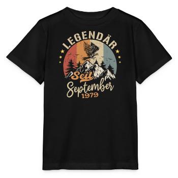 September 1979 - September 1979 Jahrestag 1979 - Stanley/Stella Kinder T-Shirt MINI CREATOR  - Schwarz - Vorne - Mikhail (115cm)