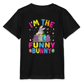 Easter Easter Easter Eggs - Stanley/Stella MINI CREATOR Kids’ T-Shirt - black - Front - Mikhail (115cm)