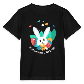Easter Easter Easter Eggs - Stanley/Stella MINI CREATOR Kids’ T-Shirt - black - Front - Mikhail (115cm)