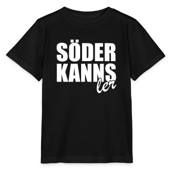 Söder kanns - Kanzler - Kanzlerkandidat - Stanley/Stella Kinder T-Shirt MINI CREATOR  - Schwarz - Vorne - Mikhail (115cm)