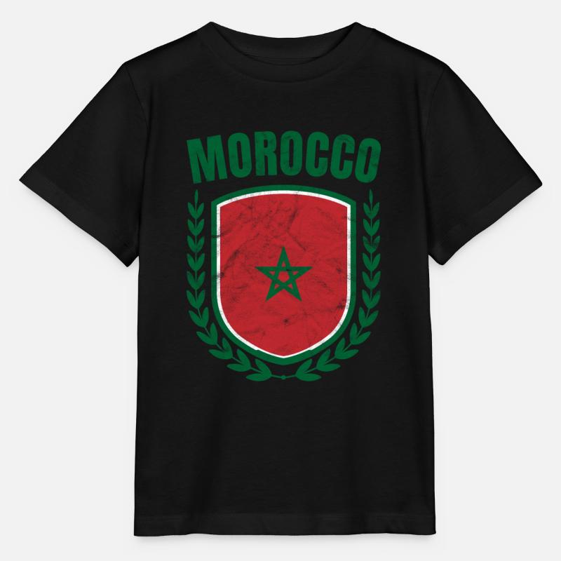 Maroc - T-shirt bio MINI CREATOR Stanley/Stella Enfant - noir