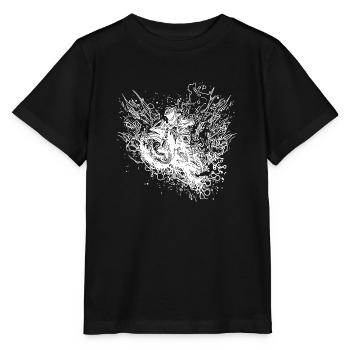 Terrain Motorcycling Motorcycle Splash Style - Stanley/Stella MINI CREATOR Kids’ T-Shirt - black - Front - Mikhail (115cm)