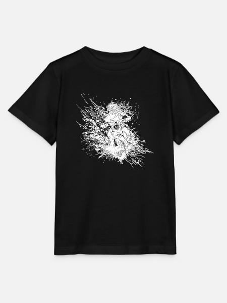 Motorradfahrer Geländefahrt - Stanley/Stella Kinder T-Shirt MINI CREATOR - Schwarz