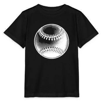 Baseball pour les joueurs de baseball et les fans de baseball - T-shirt bio MINI CREATOR Stanley/Stella Enfant - noir - Devant - Mikhail (115cm)