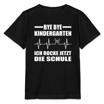 Einschulung - Stanley/Stella Kinder T-Shirt MINI CREATOR  - Schwarz - Vorne - Mikhail (115cm)