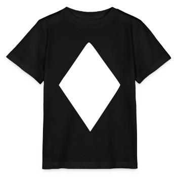 Emoji Poker Karo Skizze weiß - Stanley/Stella Kinder T-Shirt MINI CREATOR  - Schwarz - Vorne - Mikhail (115cm)