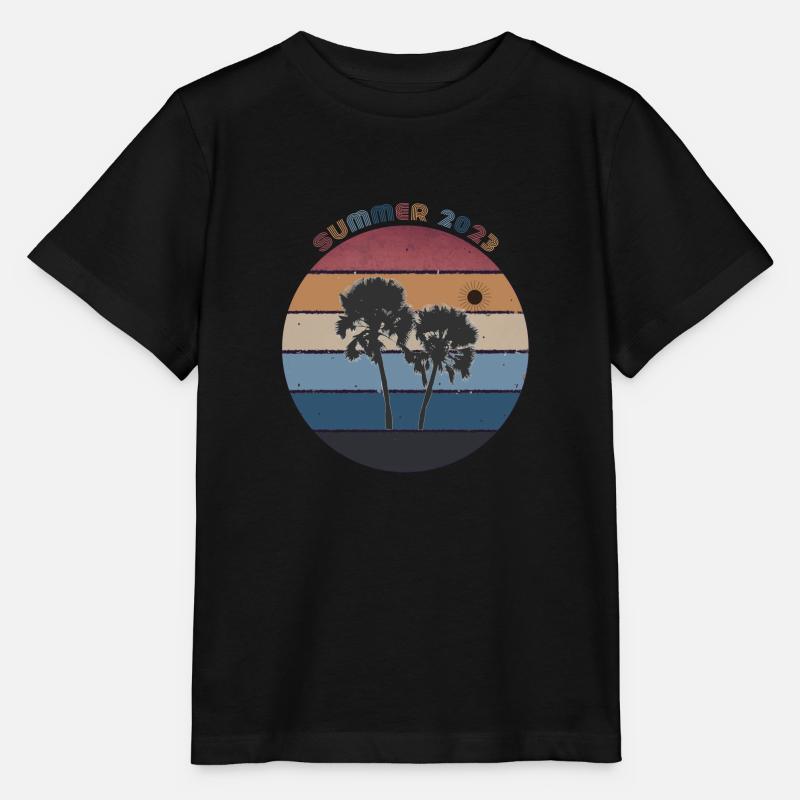 Summer 23 Vintage - Stanley/Stella Kinder T-Shirt MINI CREATOR  - Schwarz