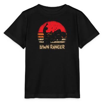 Exprimez votre amour pour la pelouse avec notre - T-shirt bio MINI CREATOR Stanley/Stella Enfant - noir - Devant - Mikhail (115cm)