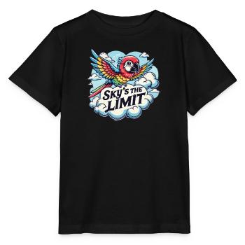 Possibilités illimitées Sky’s The Limit Bird - T-shirt bio MINI CREATOR Stanley/Stella Enfant - noir - Devant - Mikhail (115cm)