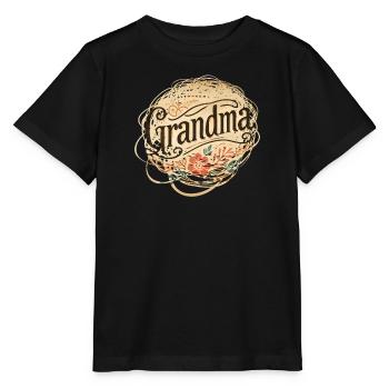 Celebrate the Heart and Warmth of the Grandma Family - Stanley/Stella MINI CREATOR Kids’ T-Shirt - black - Front - Mikhail (115cm)