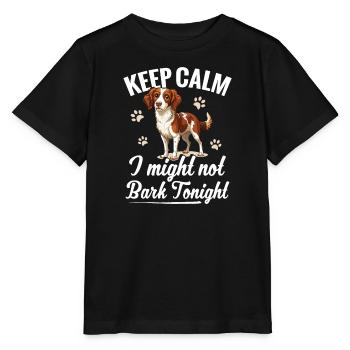 Dog keep callee, I couldn't tonight - Stanley/Stella MINI CREATOR Kids’ T-Shirt - black - Front - Mikhail (115cm)