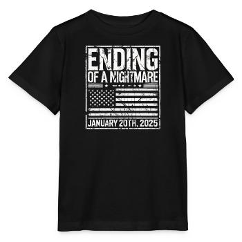 Ende Eines Albtraums, 20. Januar 2025 - Stanley/Stella Kinder T-Shirt MINI CREATOR  - Schwarz - Vorne - Mikhail (115cm)