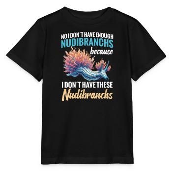 Nein, Ich Habe Nicht Genug Nacktschnecken, Weil - Stanley/Stella Kinder T-Shirt MINI CREATOR  - Schwarz - Vorne - Mikhail (115cm)