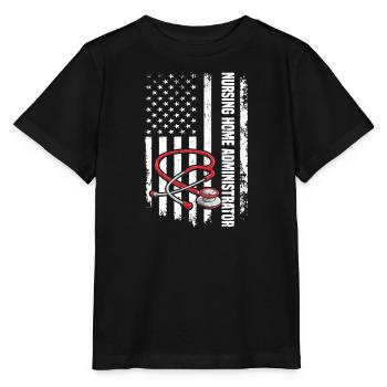 Nursing Home Administrators - Stanley/Stella MINI CREATOR Kids’ T-Shirt - black - Front - Mikhail (115cm)